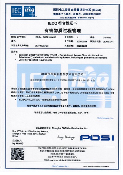 QC080000 Hazardous Substance Process Management (HSPM) system